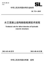水工混凝土結(jié)構(gòu)缺陷檢測技術(shù)規(guī)程 SL 71